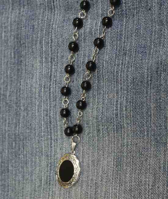 Oval Open Heart Long